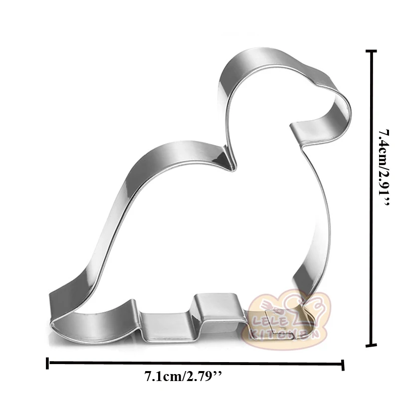 1 шт. Кондитерская посуда для выпечки динозавр яйца металлический резак печенья