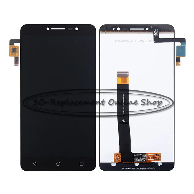 Черный/белый 6 0 дюймов для Alcatel One Touch A3 XL 9008X 9008D OT9008 OT 9008 ЖК дисплей + кодирующий