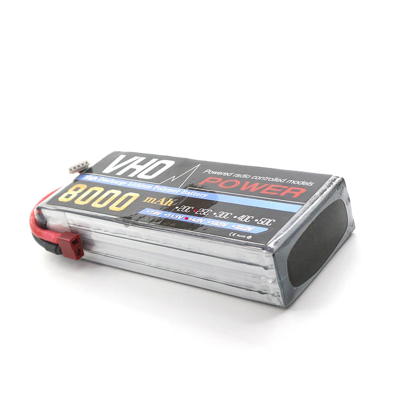 VHO 4S 14.8 В 8000 мАч 25c lipo Батарея toxt60/T/XT90/EC5/TRX/xt150 traxxas для Вертолет Самолет автомобилей