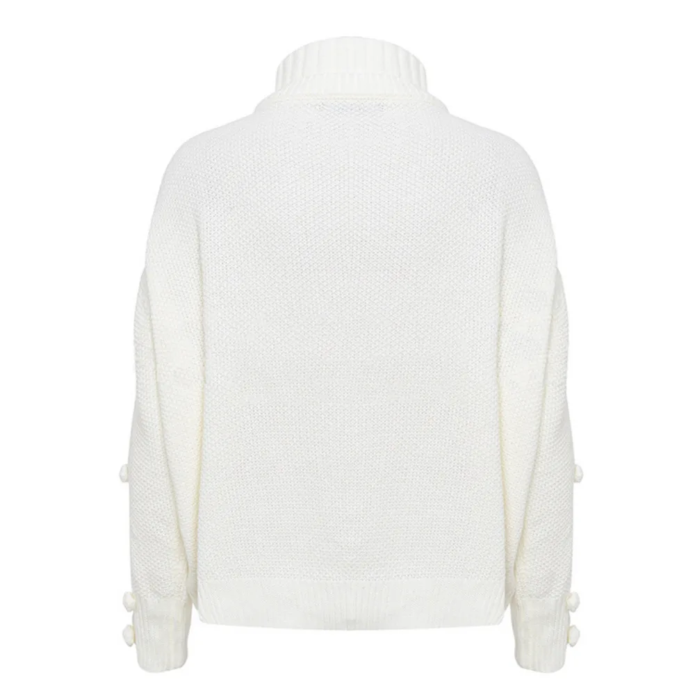 NORA TWIPS Turtleneck Sweater Women Pullover Hollow Out Knitted Sweaters 2018 Autumn Winter Fashion Long Sleeve Casual Jumpers | Женская