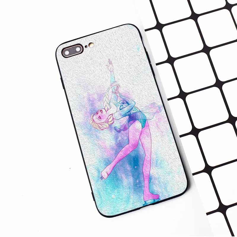 M241 Черный силиконовый чехол для катания на коньках Apple iPhone 11 Pro XR XS Max X 8 7 6 6S Plus 5 5S 5G