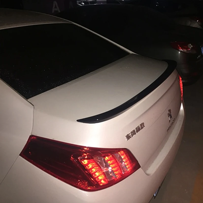 Для peugeot 508 спойлер высокого качества абс материал заднее крыло праймер цвет задний спойлер для peugeot 508 спойлер 2011