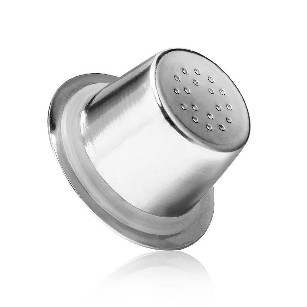Многоразовый фильтр для кофе Nespresso из нержавеющей стали многоразовая капсула +