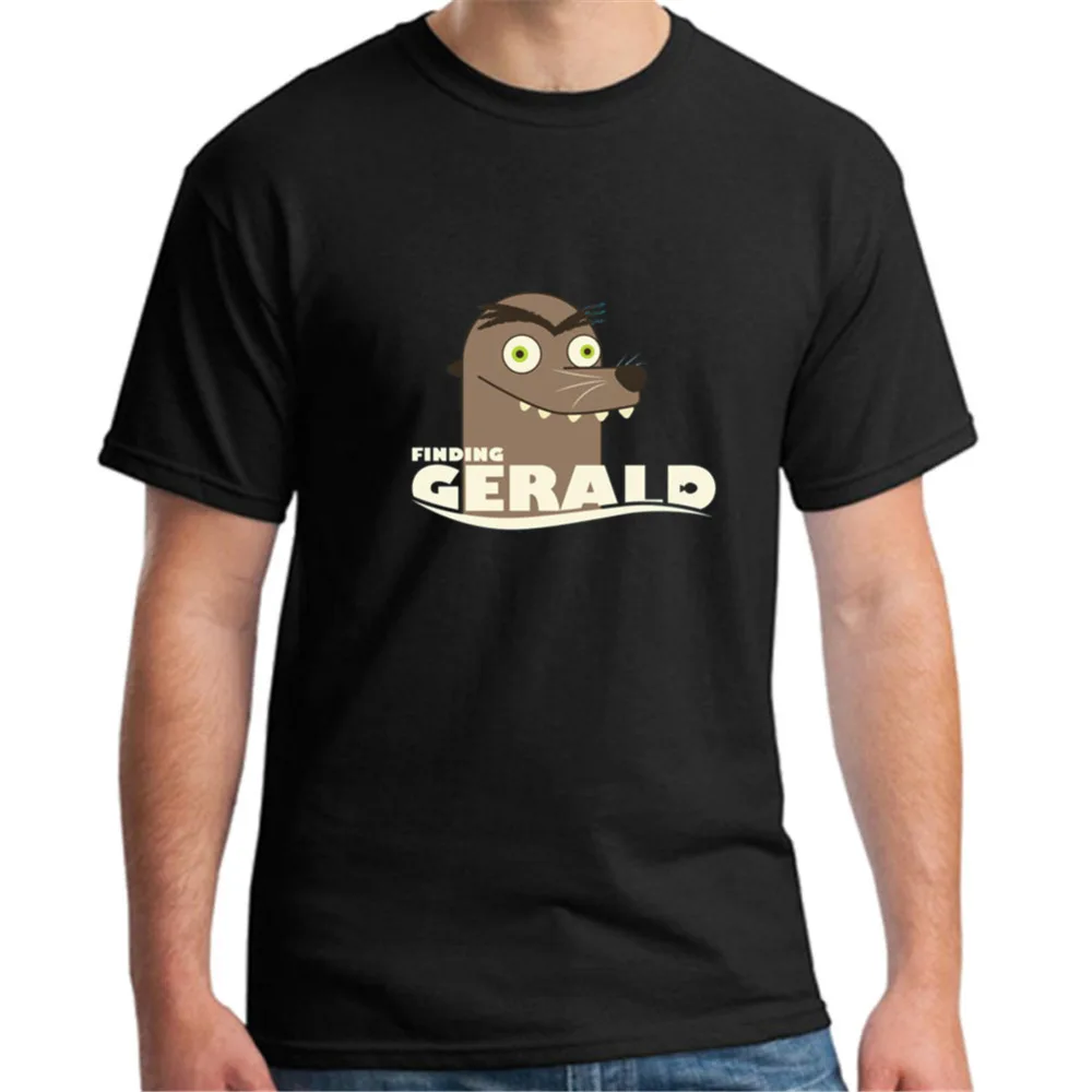 2018 новый дизайн модные поиска Джеральд мужские футболки с принтом Мужская