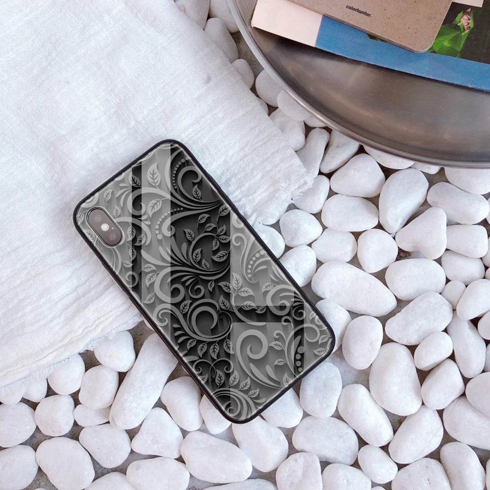 30236 Стеклянный чехол для телефона для iphone 11 Pro 7Plus X SE DIY Pantone чехол из закаленного стекла для телефона для iphone 8 5S 5 6 6s XS Max XR уникальный - Цвет: 30236