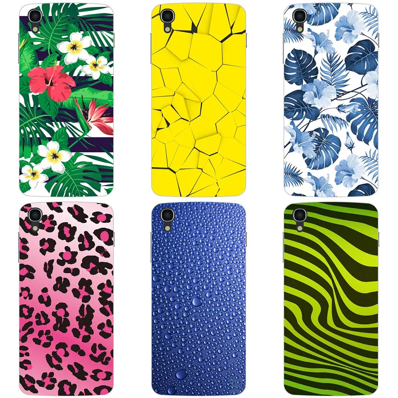 Мягкий ТПУ чехол для телефона Alcatel One Touch Idol 3 Чехлы с принтом one idol 4 7 &quot6039 6039A 6039K 6039Y
