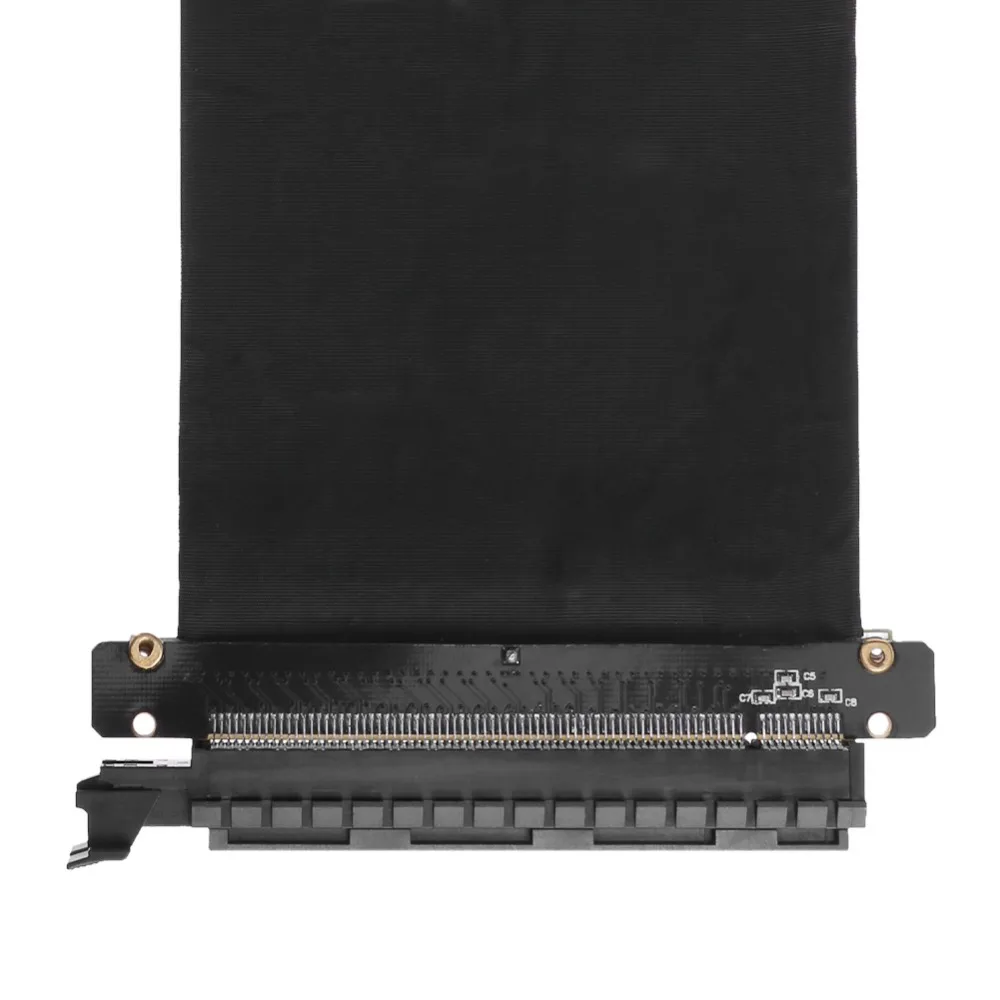 PCI Express соединительный кабель Riser Card PCI-E 16X гибкий кабель Удлинительный порт адаптер 24 см линия PC графика удлинитель