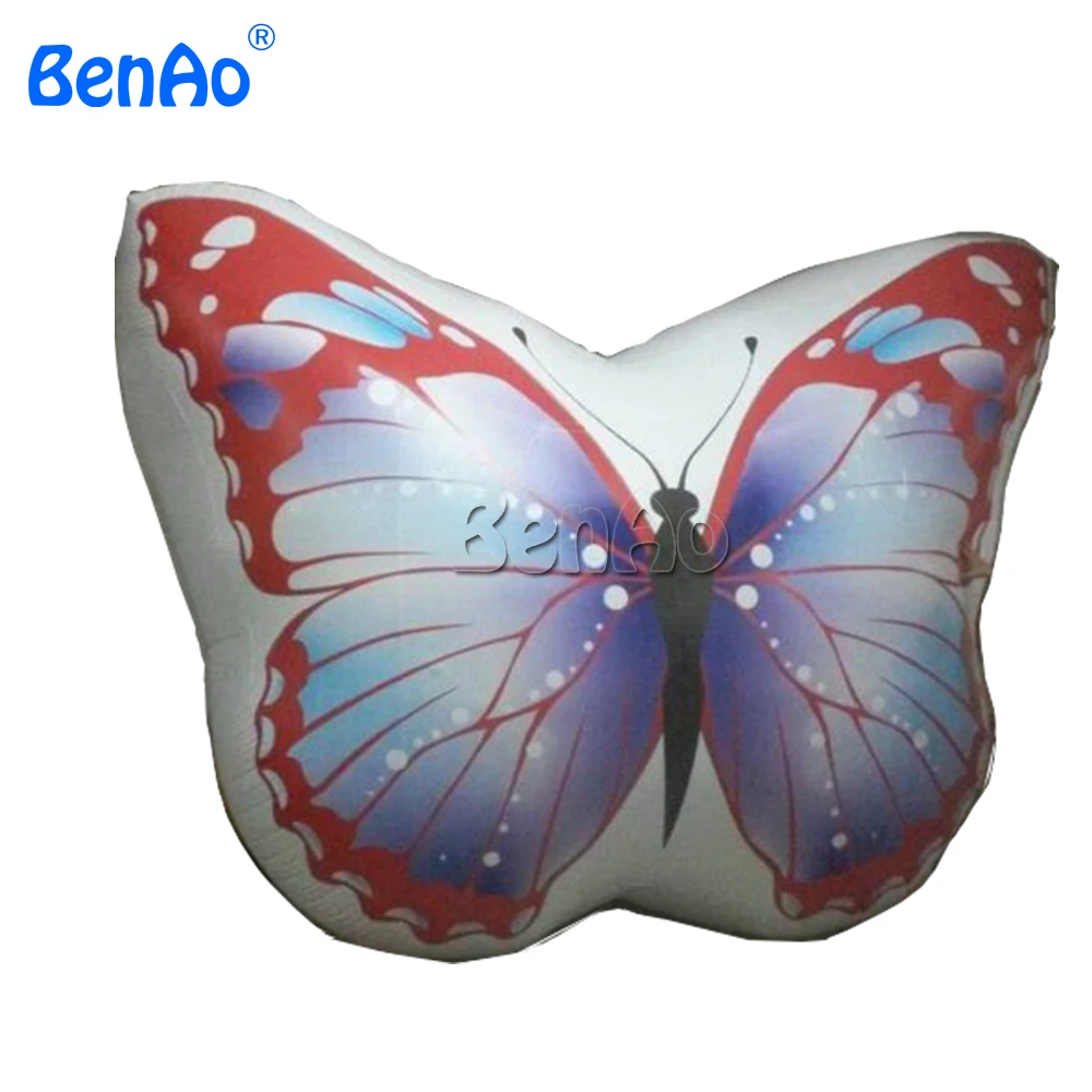 

AO171 BENAO Free shipping huge inflatable pvc butterfly balloon / inflatable helium butterfly model for parade events