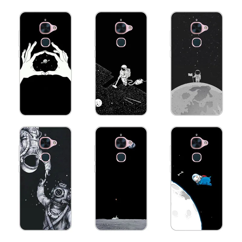 letv leeco le s3 Case Silicon Black graffiti Painting Soft TPU Back Cover for x626 x620 x522 Protect Phone case |