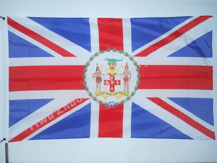 

Governor Jamaica 1962 FLAG 3X5FT 4X6FT 90X150CM Double Stitched High Quality Banner Free Shipping