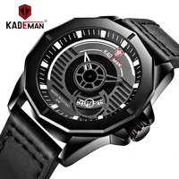 2020 new design casual mens watch waterproof sport watch top luxury kademan automatic date military wristwatch relogio masculino