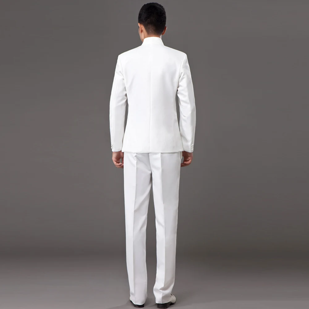 Новинка традиционный костюм туника с воротником стойкой мужское китайское