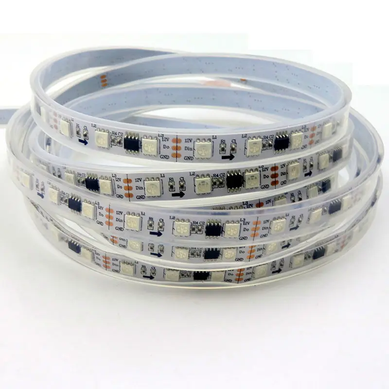 Цифросветодиодный Светодиодная лента WS2811 12 В 60 светодисветодиодный Дов s/m 5050 SMD RGB