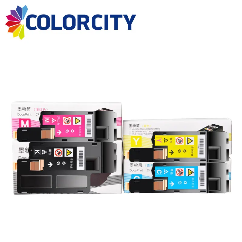 1 комплект COLORCITY совместимый тонер картридж для Xerox Docuprint CM115w CM115 CM225w CM225 CP115w CP115 CP116w