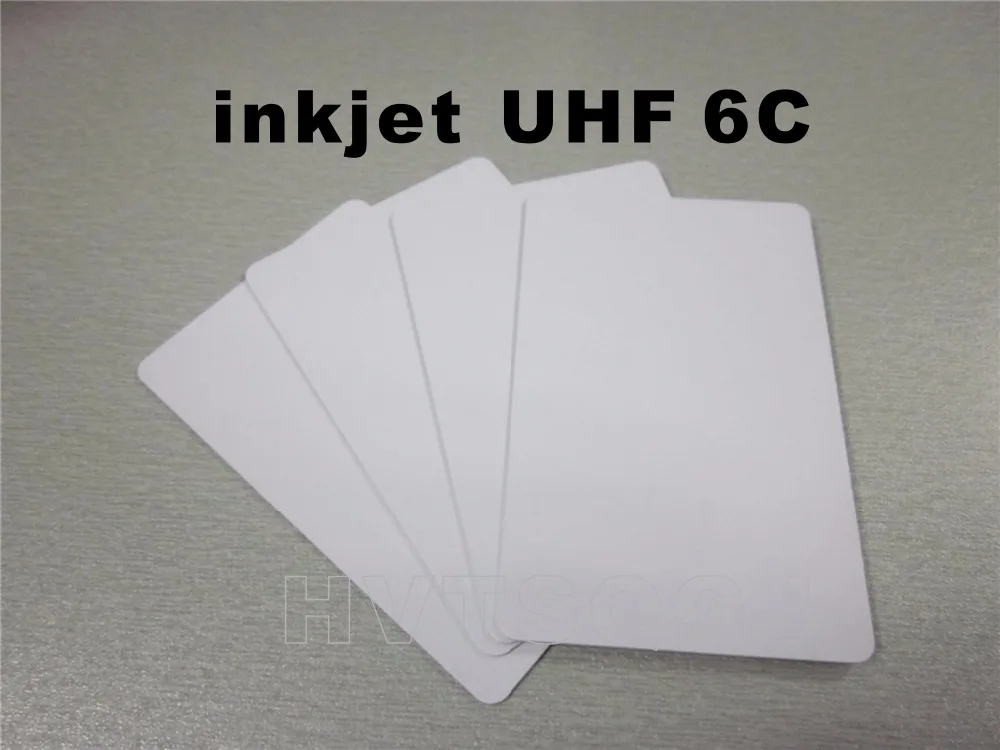 

1000pcs whole sale price uhf inkjet pvc card