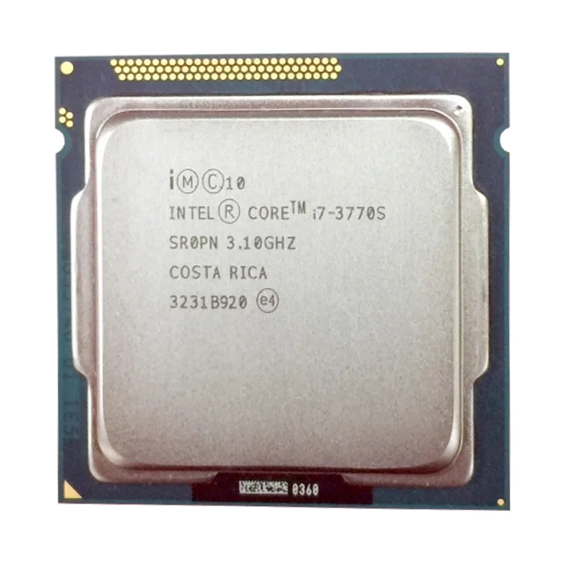 Intel Core Processor i7 3770S CPU 3.1GHZ LGA 1155 Quad core 8 threads | Компьютеры и офис
