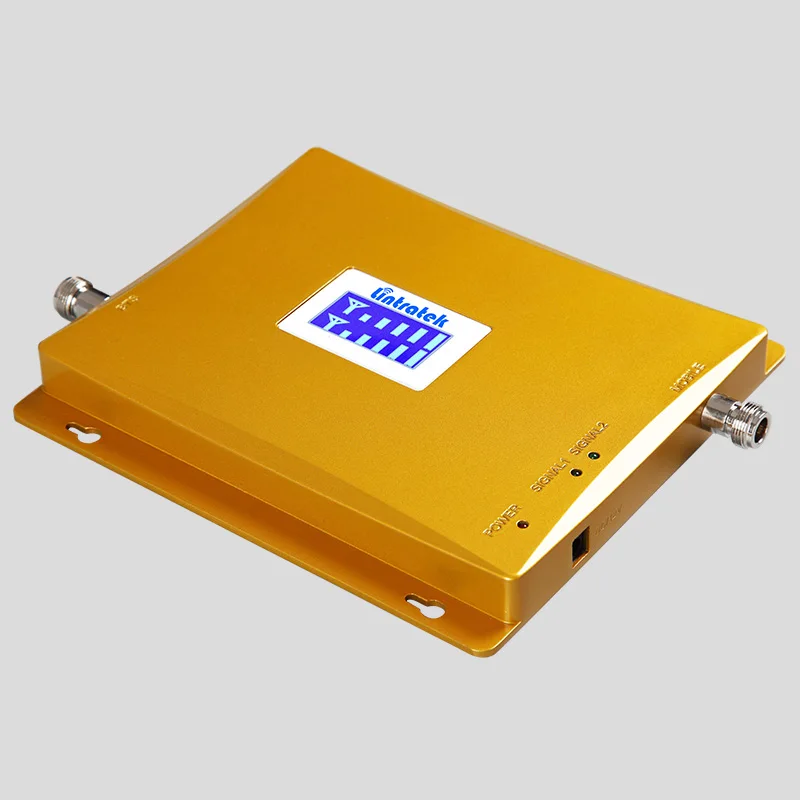 Lintratek Лидер продаж двухдиапазонный усилитель сигнала 2G 3G 900 2100 gsm umts репитер