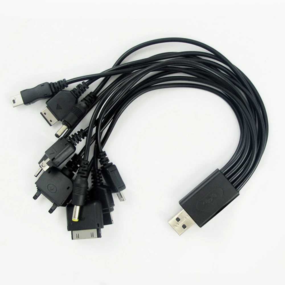 Универсальный телефон usb зарядный кабель Multicharger 10 видов от 1 до силовой соединительный Y/USB/удлинитель|Кабели