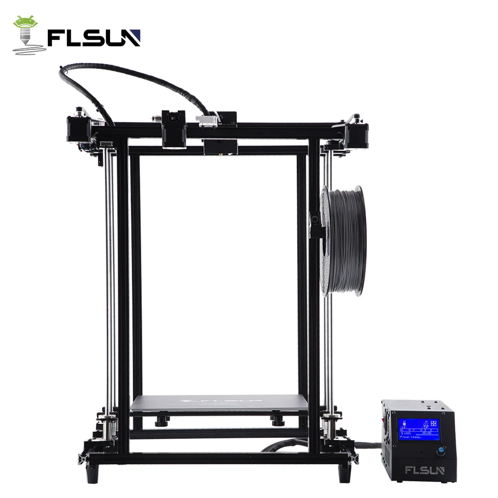 Новые 2018 Flsun предварительная сборка 3D-принтеры большая площадь печати 320*320*460 мм