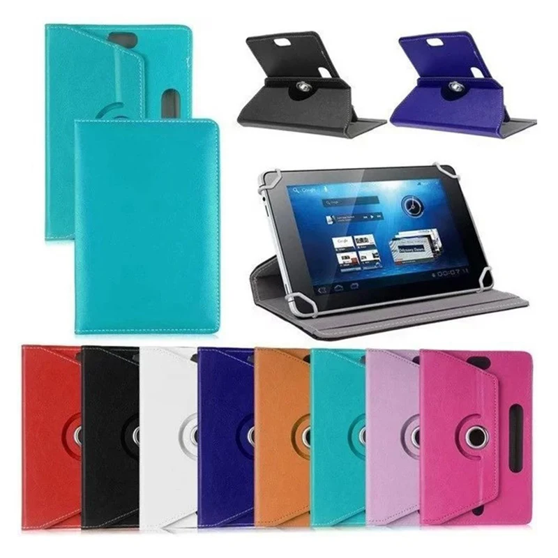 Фото Чехол для Samsung tab 3 10. 0 P3200 SM-T211 T210, 7 дюймов, универсальный чехол из искусственной кожи для планшета с поворотом на 7,0 градусов №4