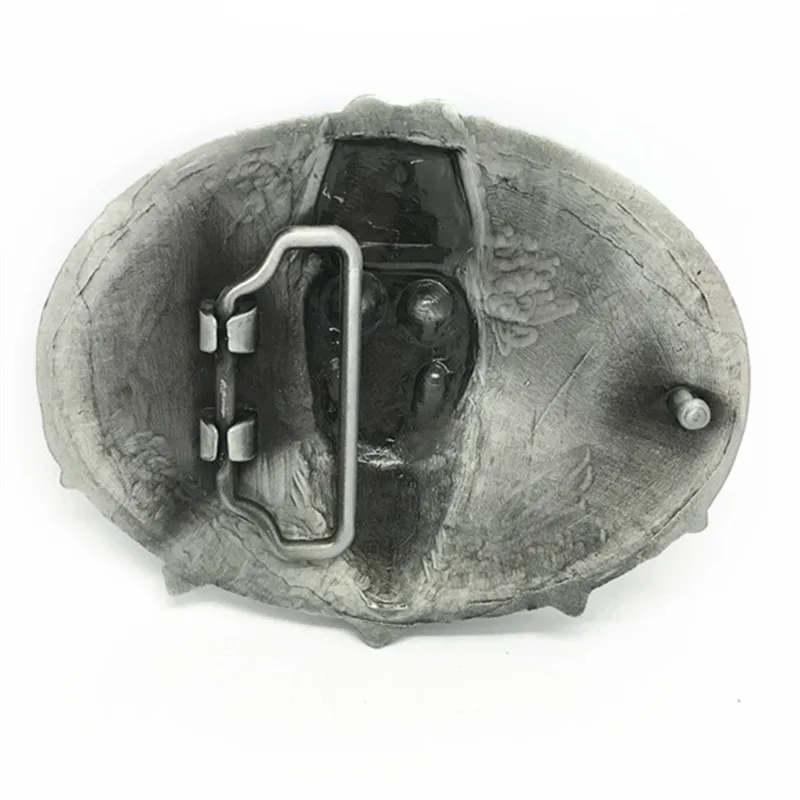 Мужской ремень в ковбойском стиле из металлического сплава с пряжкой|skull belt