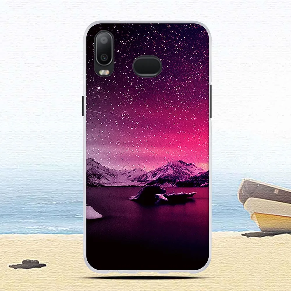 Мягкие чехлы для Samsung Galaxy A6s чехол телефона силиконовый с 3D рисунком задняя крышка