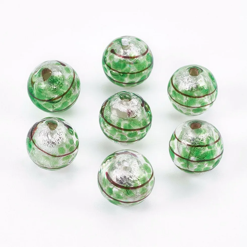 5 шт. бусины из фольги для изготовления ювелирных изделий|Бусины| |