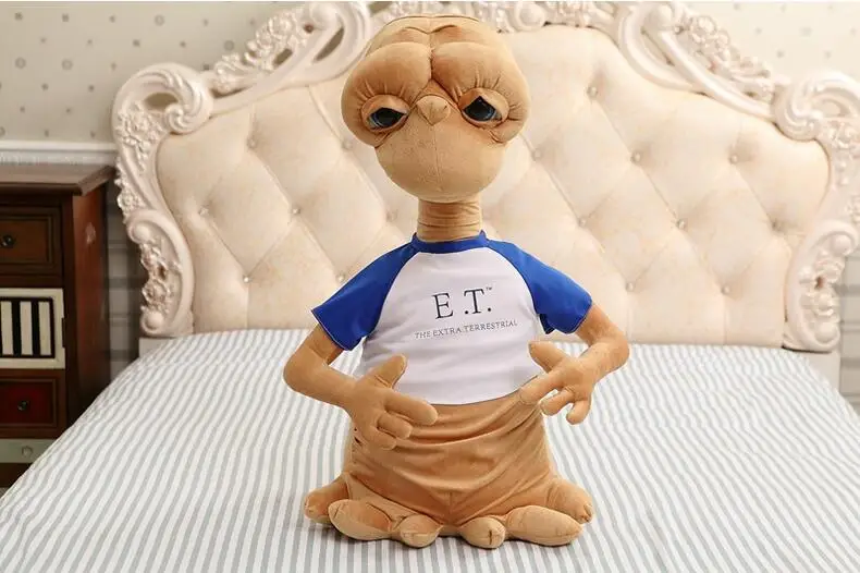 50 см E.T инопланетянин Классическая липкая плёнка плюшевые игрушки странные Мультяшные куклы Детский день Рождественский лучший подарок