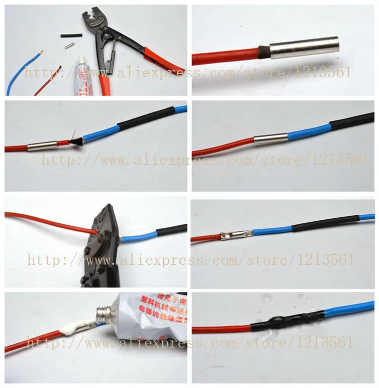 [PR] инфракрасный, проходящий под полом нагревательный кабель системы 220v 230v 3K 133 Ohm углеродное волокно пол крыши Электрический провод горячей линии