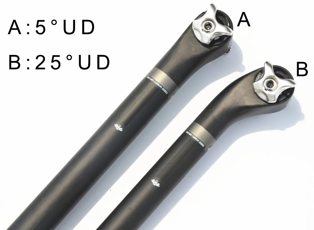 Wacako велосипед 3K UD Matte карбоновый Подседельный штырь МТБ дорожный модель 27 2/30 8/31