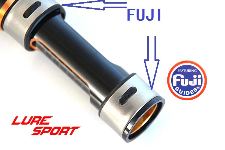 LURESPORT алюминиевая катушка сиденье FUJI гайка тканая углеродная трубка EVA крышка стержень строительный компонент ремонт Удочка DIY аксессуар