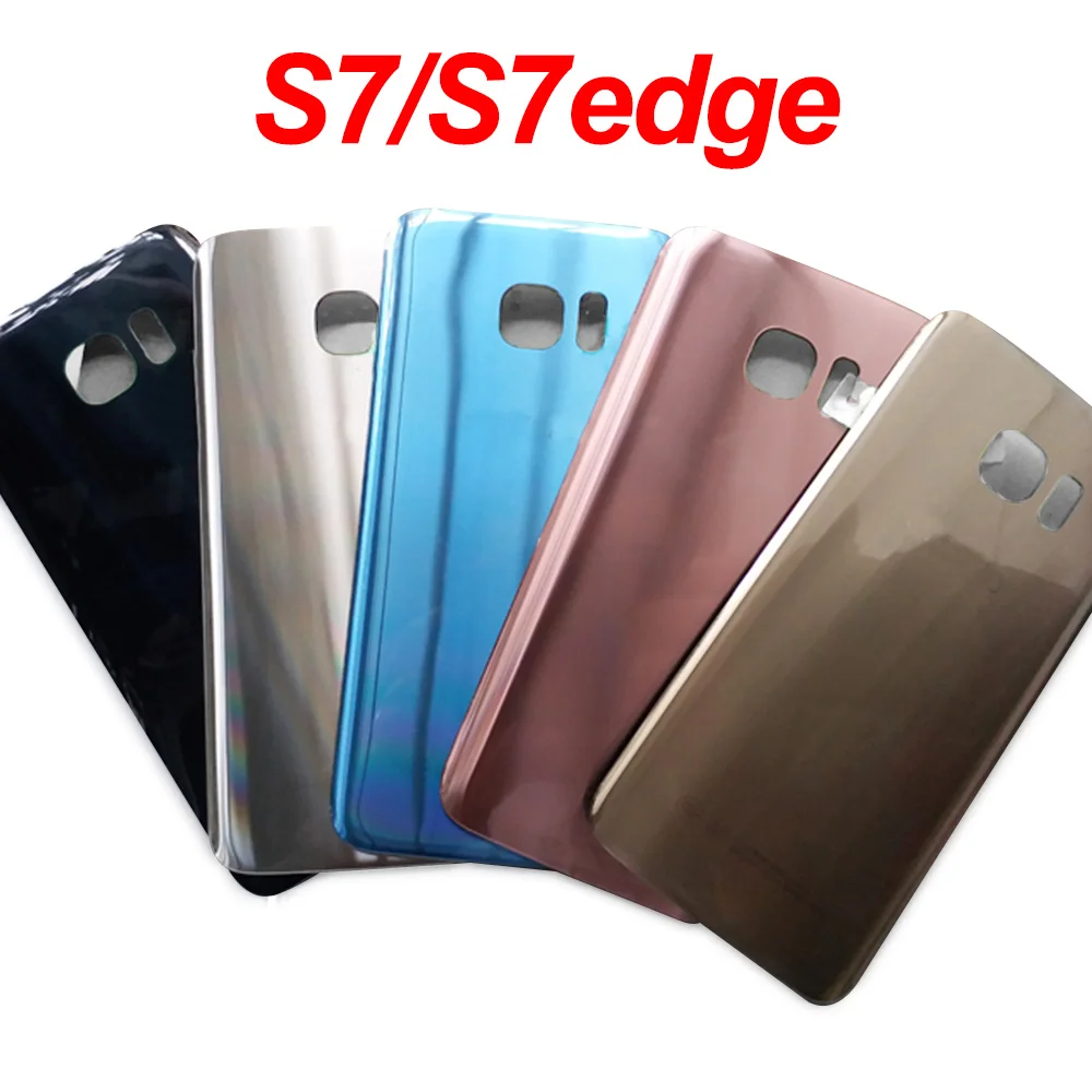 Новинка стеклянная задняя крышка аккумулятора S7 Edge для Samsung Galaxy G930F S7Edge G935F