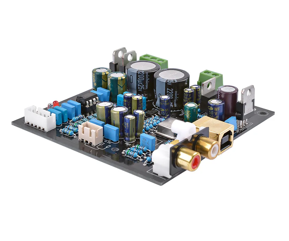 AIYIMA CS4398 PCM2706 USB DAC декодер PCM2706 аудио декодирование USB PCM2706 декодер плата