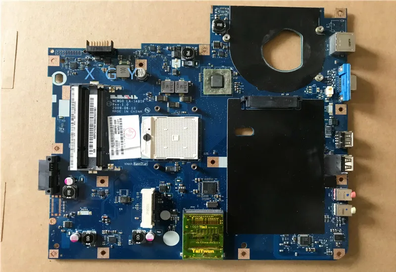 LA-5481P для ноутбука Acer aspire 5516 5517 5532 Материнская плата MBPGY02001 NCWG0 материнская DDR2 100%