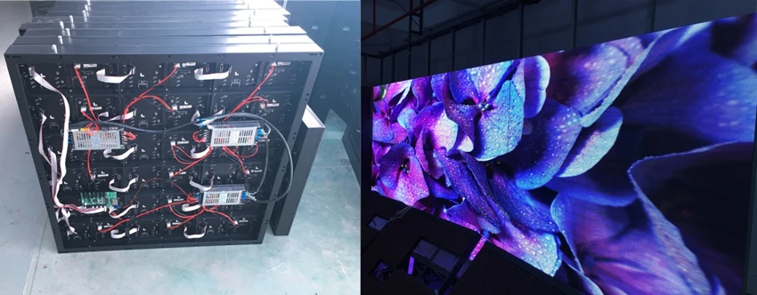 Светодиодный настенный панель P5 Крытый rgb полноцветная матричная панель 320x160 мм smd3528 светодиодный экран модуль цифровой рекламный щит