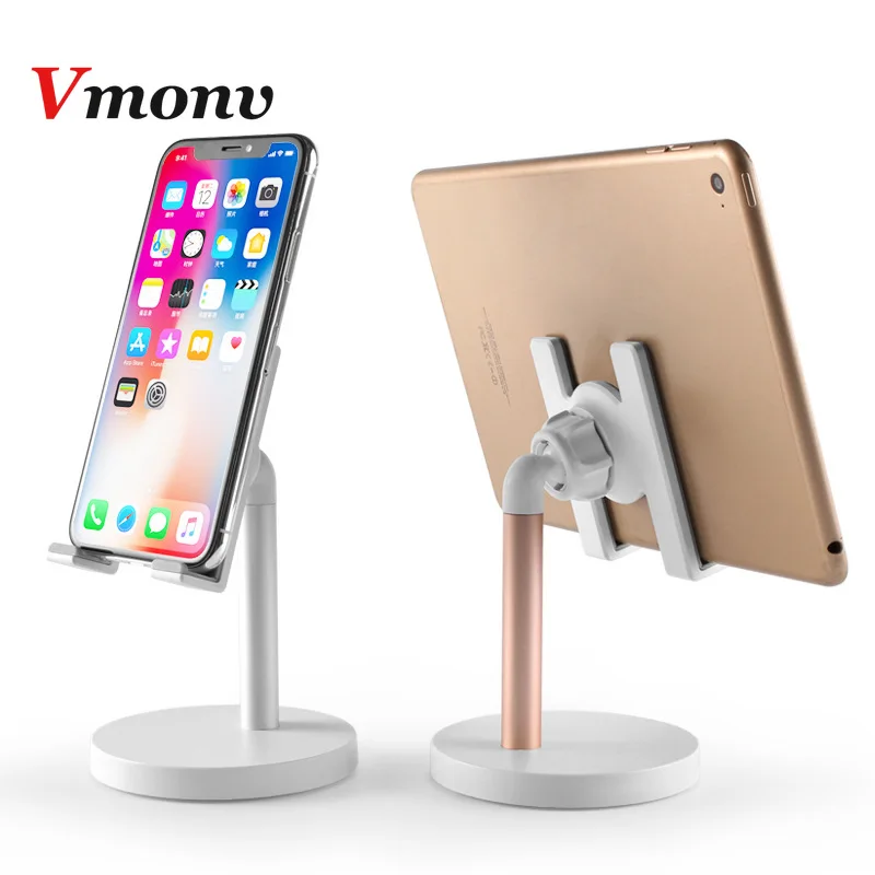 Подставка Держатель Vmonv из алюминиевого сплава для Iphone xs 8 Ipad Air Mini 2 3 4|Подставки