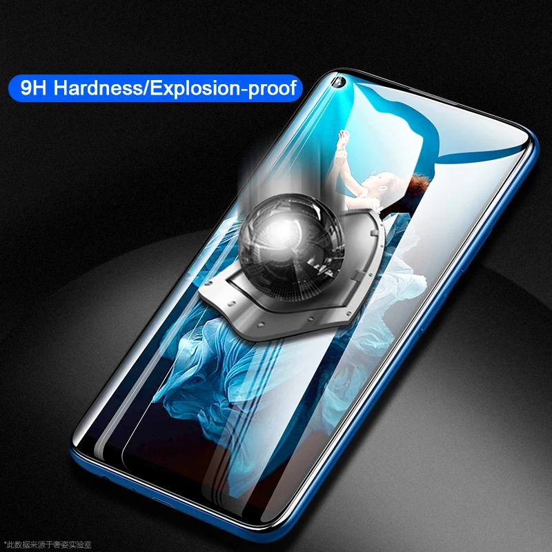 9D Полный Клей закаленное стекло на honor 20 протектор экрана для huawei 10 Lite 10i 20i