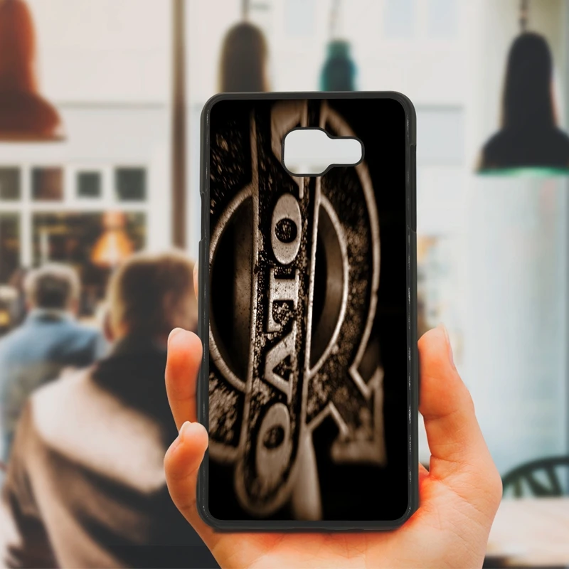 С эмблемой автомобиля Volvo чехлы для телефонов Жесткий Пластик чехол Samsung Galaxy S8 S9