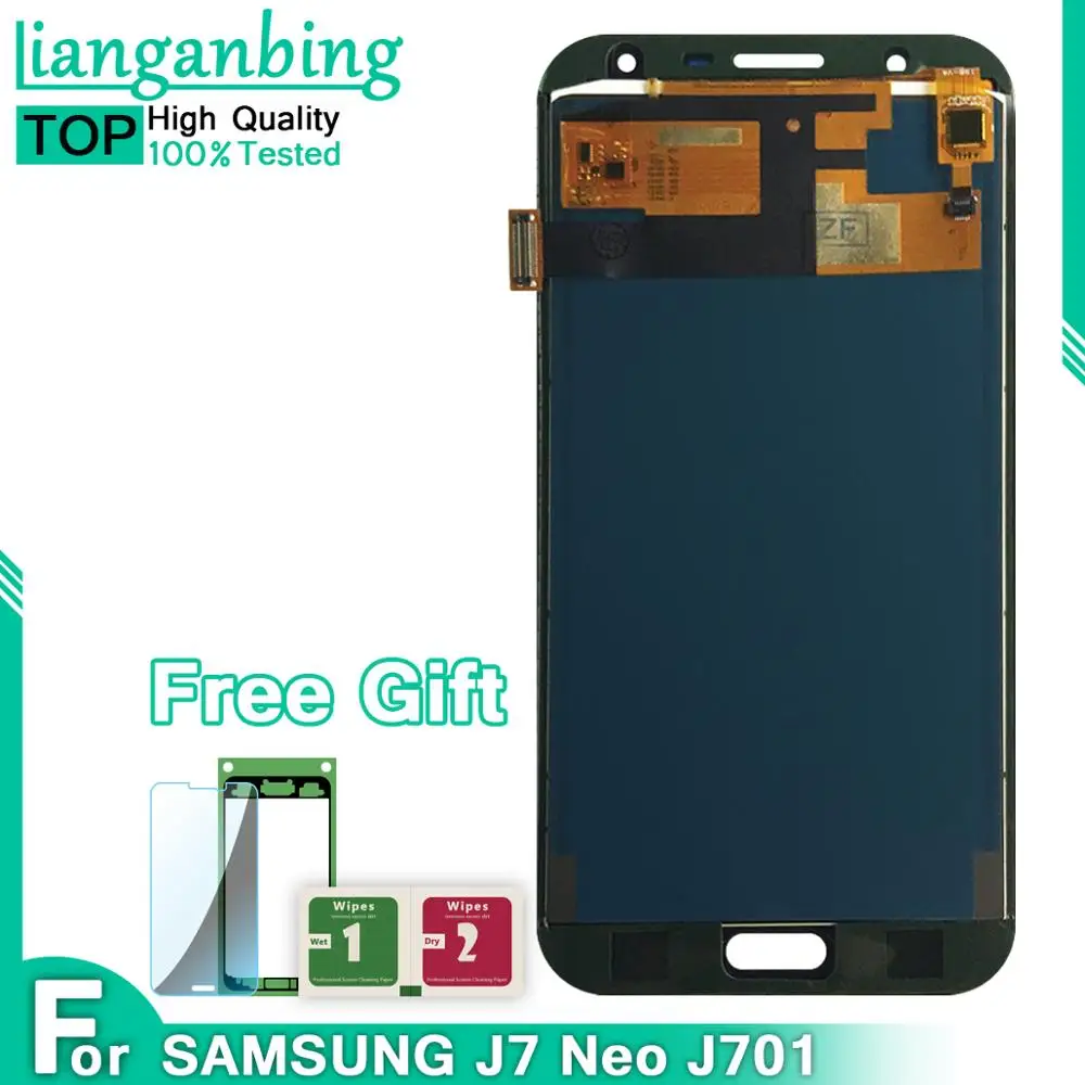 ЖК дисплей для SAMSUNG GALAXY J7 NEO LCD J701F J701M J701MT J701 с сенсорным экраном и дигитайзером в