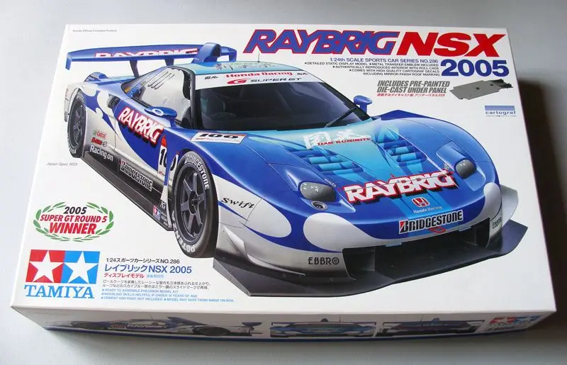 Tamiya 1/24 Raybrig NSX 2005 масштабная модель комплект #24286|Детали и аксессуары| |