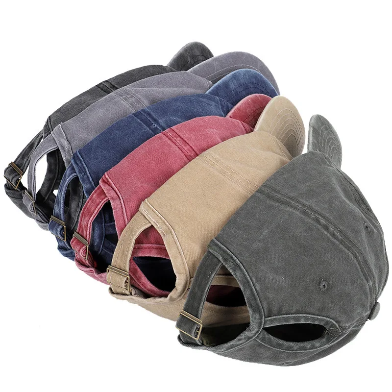 Одноцветная Бейсболка унисекс одноцветная с застежкой липучкой|Мужские