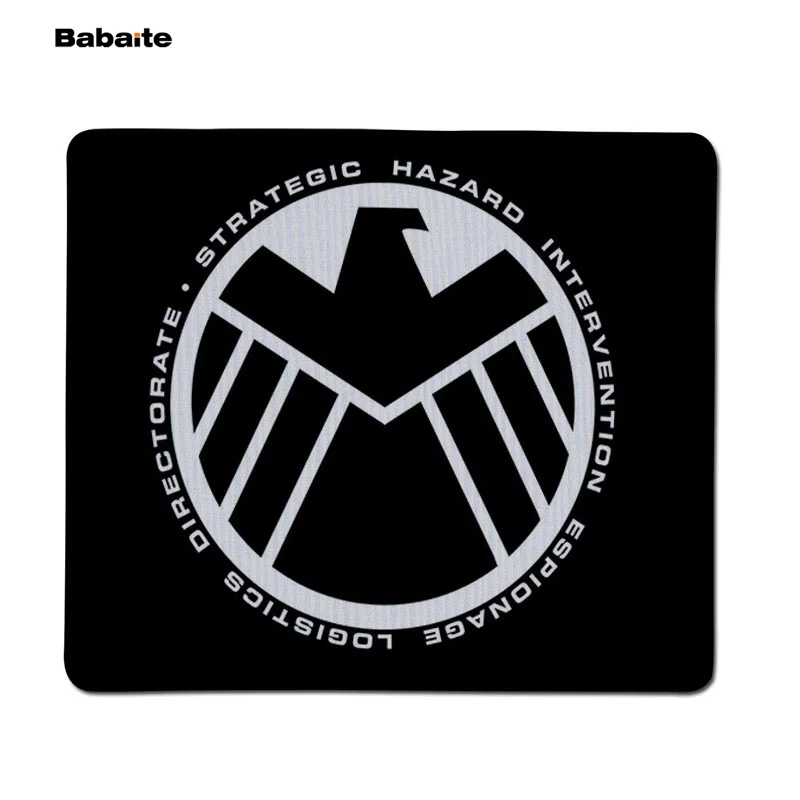 Babaite крутой офисный коврик для мыши с логотипом комиксов Marvel, мягкий коврик для мыши,, большой коврик для мыши, клавиатуры - Цвет: Lock Edge18x22cm