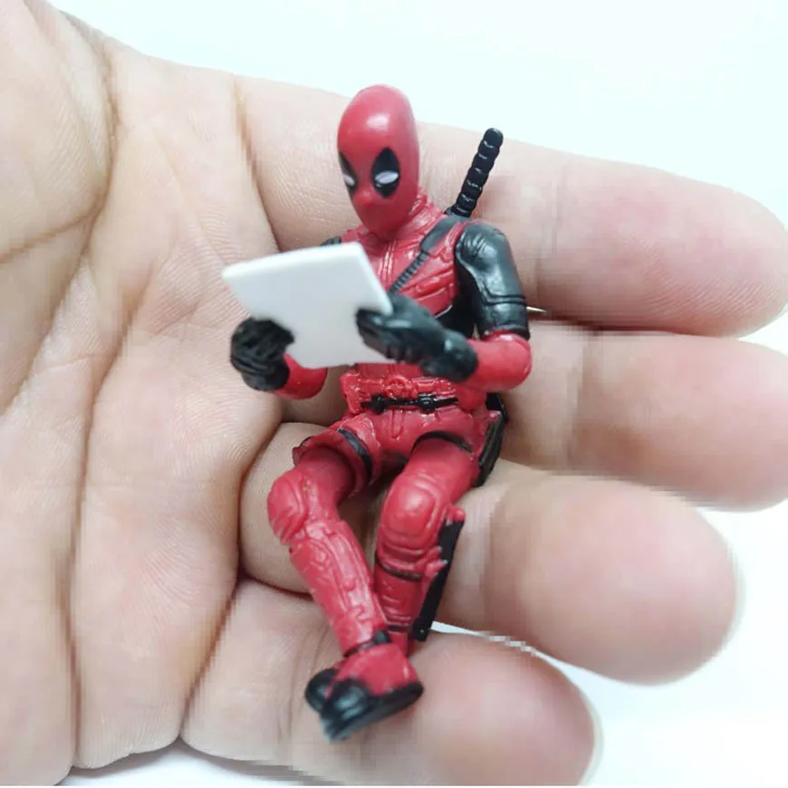 X-Men Deadpool 2 Toy Figure Mini Sitting Posture Model Toys Kids Gift | Игрушки и хобби