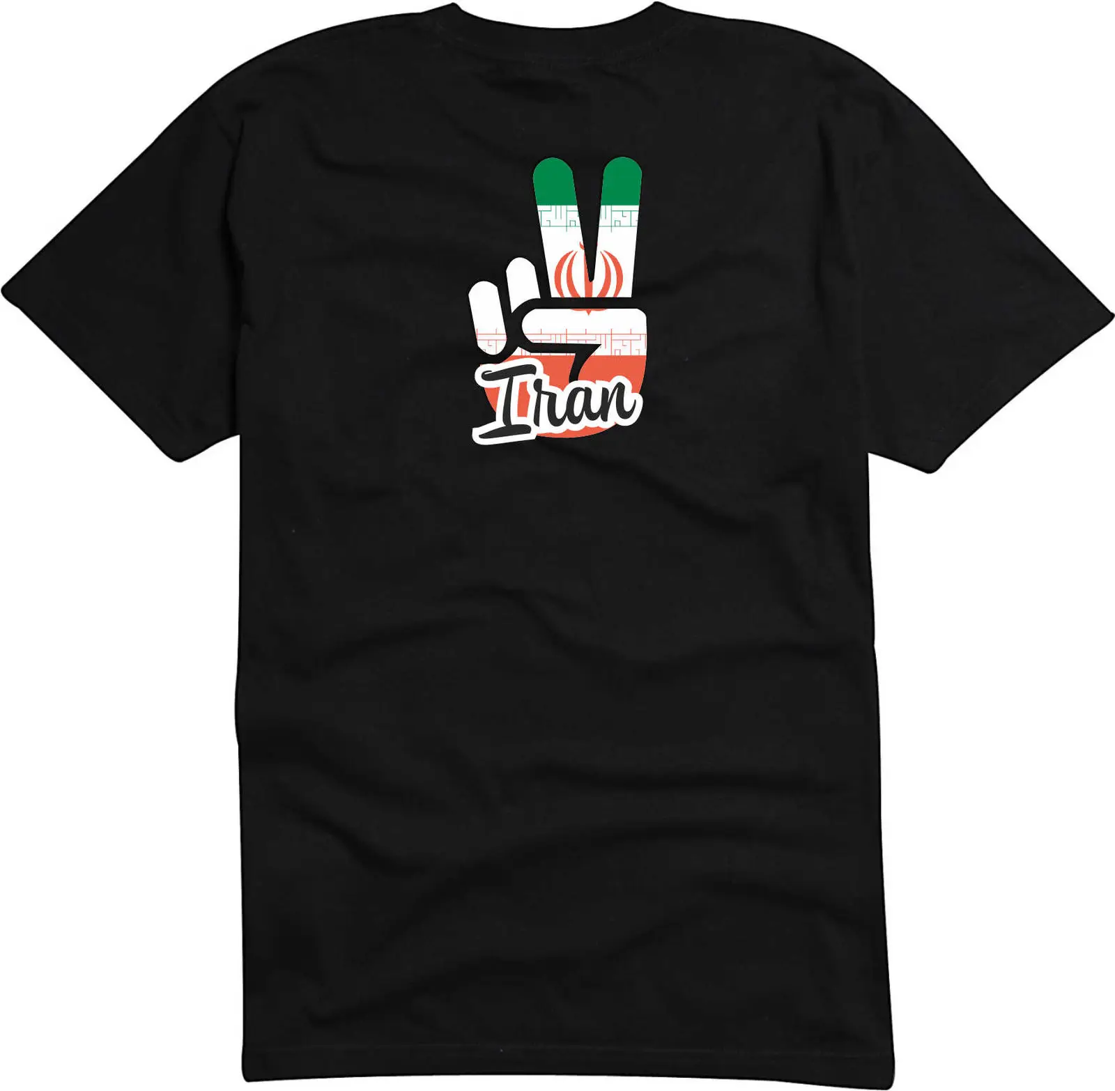 2019 футболка модная летняя уличная одежда для мужчин Jdm / Die Cut - Flag Iran Victory Game Soccerer
