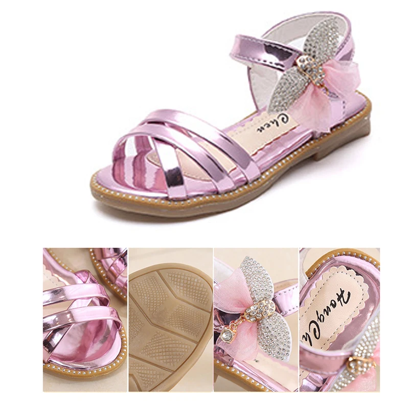 Сандалии GAORUI детские в Корейском стиле повседневная красивая обувь ретро с замки