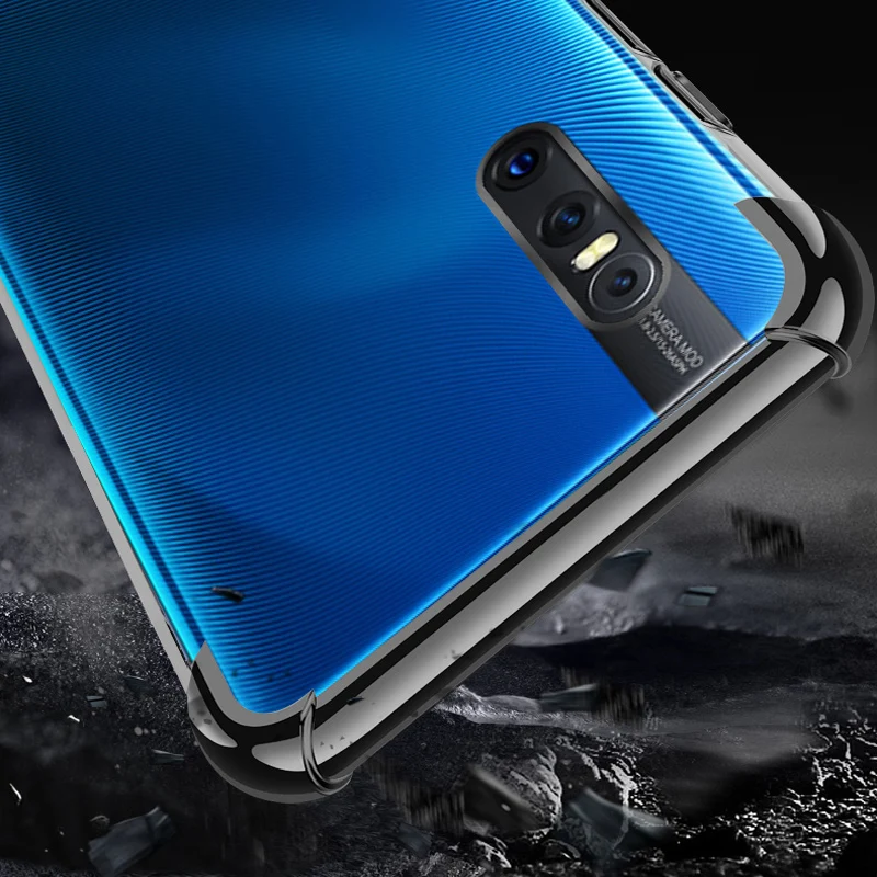 

Ultra Slim Clear Soft Shockproof Phone Cover For VIVO X27 Transparen Air Cushion Shockproof Soft Case For VIVO X 27 Cases Shell