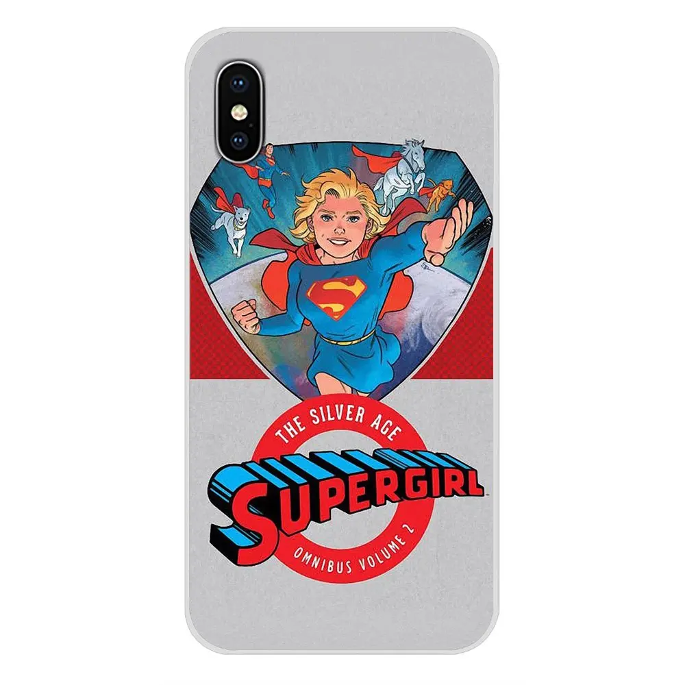 Прозрачный мягкий чехол для Samsung Galaxy S3 S4 S5 Mini S6 S7 Edge S8 S9 S10 Lite Plus Note 4 5 8 9 Live Love Supergirl с