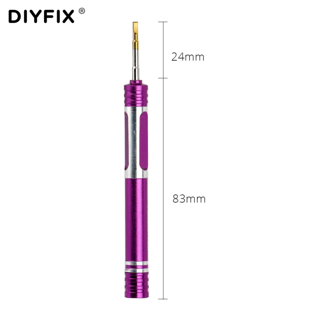 DIYFIX Precision 2 0 мм плоская шлицевая отвертка для электронных сигарет аксессуары