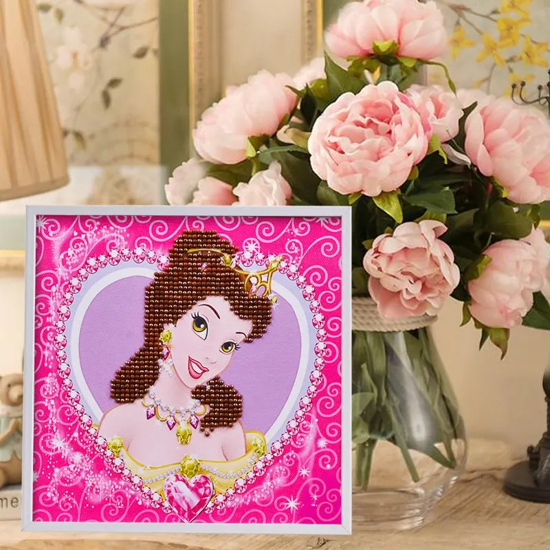 Cutiepop 20*20 см деревянная рамка diamon картина вышивки крестом милые дети мультфильм