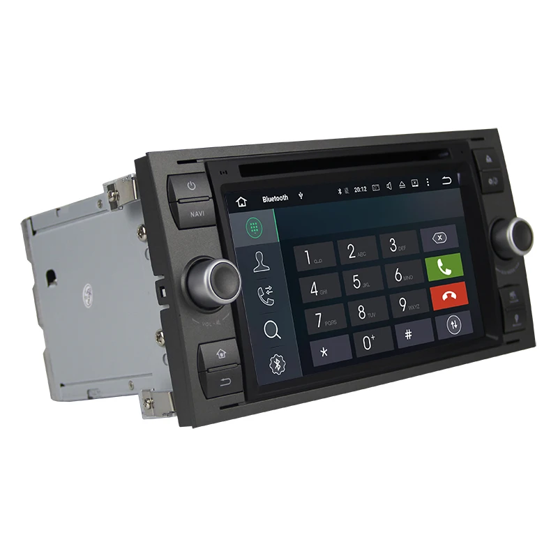 7 &quot4G RAM Android 9 0 автомобильный DVD плеер GPS Стерео навигация для Ford Focus Kug Transit 2004 2005 2006
